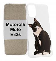 TPU Designdeksel Motorola Moto E32s