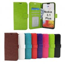 Crazy Horse Wallet Nokia 3.1 Plus
