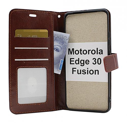 Crazy Horse Wallet Motorola Edge 30 Fusion 5G