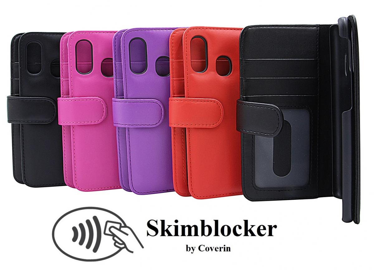 Skimblocker Lommebok-etui Samsung Galaxy A20e (A202F/DS)