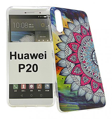 TPU Designdeksel Huawei P20