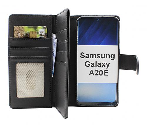 Skimblocker Samsung Galaxy A20e XL Lommebok Deksel