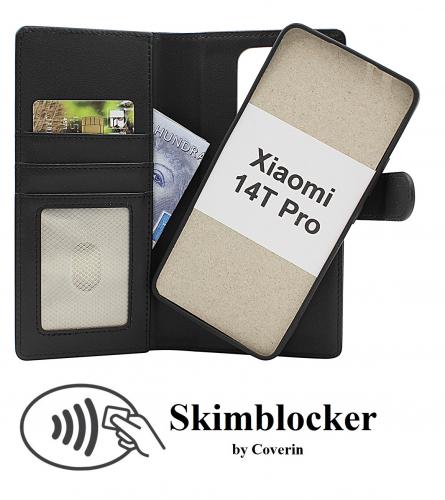 Skimblocker Xiaomi 14T Pro Magnet Lommebok Deksel