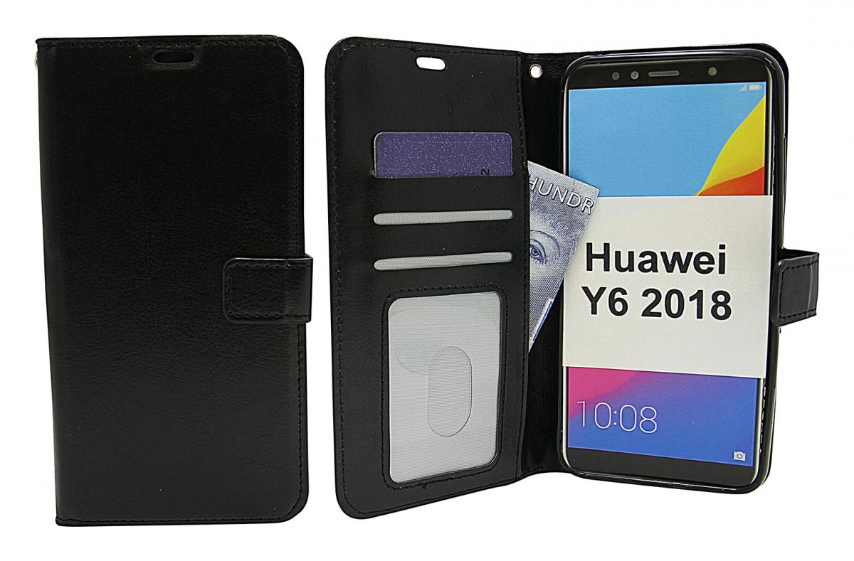 Crazy Horse Wallet Huawei Y6 2018