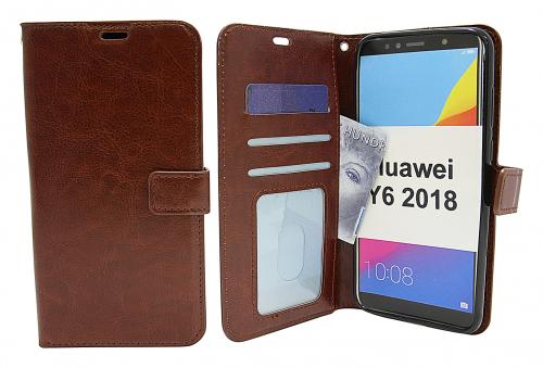 Crazy Horse Wallet Huawei Y6 2018