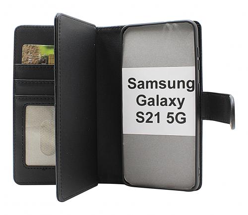 Skimblocker Samsung Galaxy S21 5G XL Lommebok Deksel