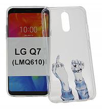 TPU Designdeksel LG Q7 / LG Q7 Plus (LMQ610)