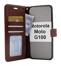 Crazy Horse Wallet Motorola Moto G100