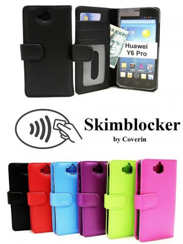 Skimblocker Lommebok-etui Huawei Y6 Pro (TIT-L01)