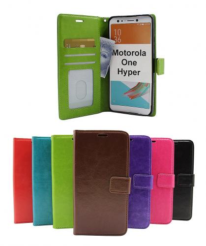 Crazy Horse Wallet Motorola One Hyper