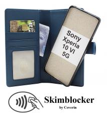Skimblocker Sony Xperia 10 VI 5G Magnet Lommebok Deksel