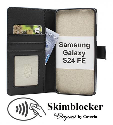 Skimblocker Samsung Galaxy S24 FE Lommebok Deksel