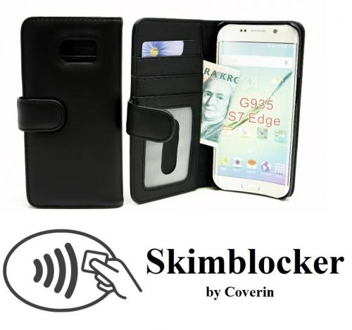 Skimblocker Lommebok-etui Samsung Galaxy S7 Edge (G935F)