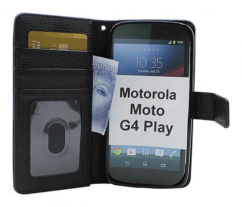 New Standcase Wallet Motorola Moto G4 Play