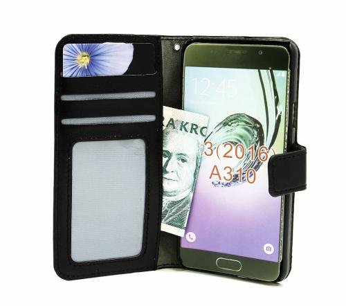 Crazy Horse Wallet Samsung Galaxy A3 2016 (A310F)