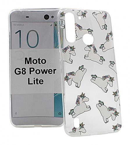 TPU Designdeksel Motorola Moto G8 Power Lite