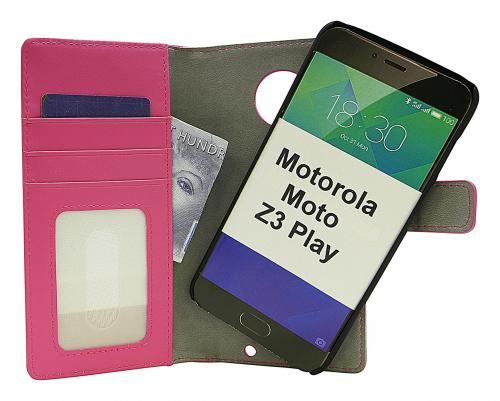 Skimblocker Magnet Wallet Motorola Moto Z3 Play