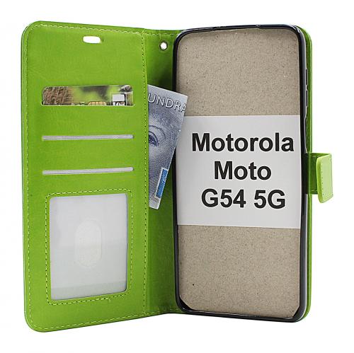 Crazy Horse Wallet Motorola Moto G54 5G