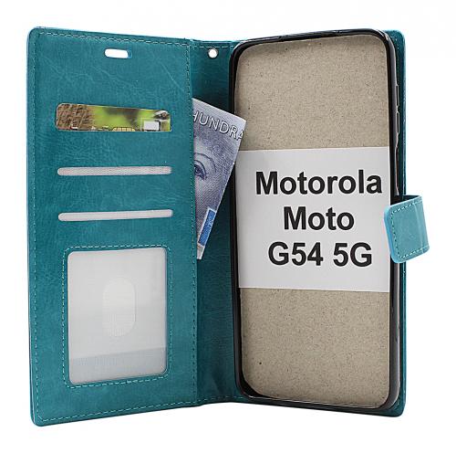 Crazy Horse Wallet Motorola Moto G54 5G