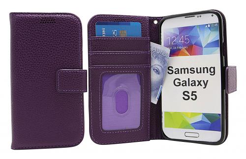 New Standcase Wallet Samsung Galaxy S5 / S5 Neo (G900F / G903F)