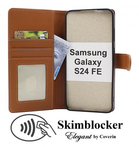 Skimblocker Samsung Galaxy S24 FE Lommebok Deksel