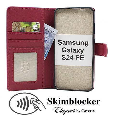 Skimblocker Samsung Galaxy S24 FE Lommebok Deksel