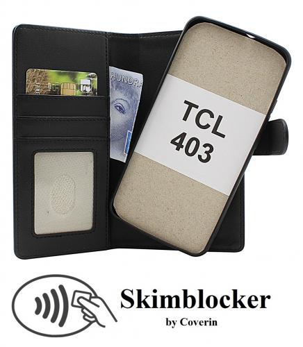 Skimblocker TCL 403 Magnet Lommebok Deksel