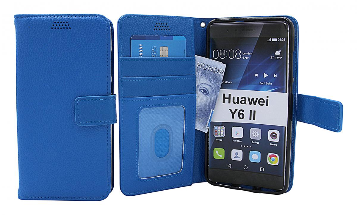 New Standcase Wallet Huawei Y6 II (CAM-L21)