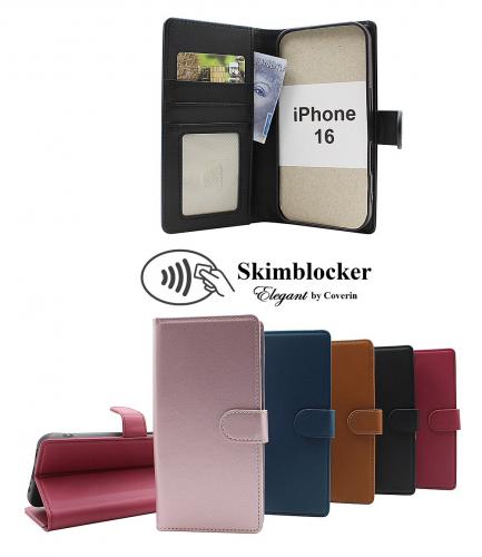 Skimblocker iPhone 16 Lommebok Deksel