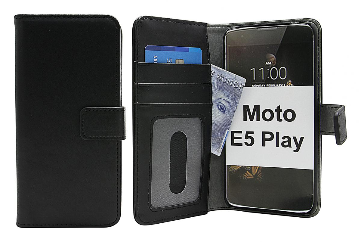 Skimblocker Magnet Wallet Motorola Moto E5 Play