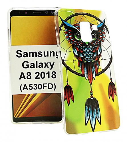 TPU Designdeksel Samsung Galaxy A8 2018 (A530FD)