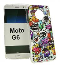 TPU Designdeksel Motorola Moto G6