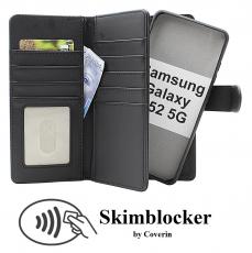 Skimblocker Samsung Galaxy A52 5G XL Magnet Lommebok Deksel