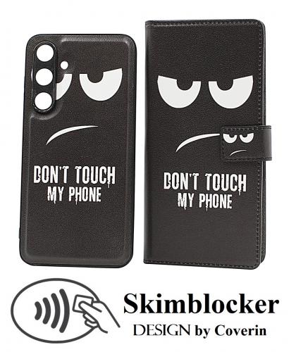 Skimblocker Samsung Galaxy S24 FE Magnet Lommebok Deksel Design