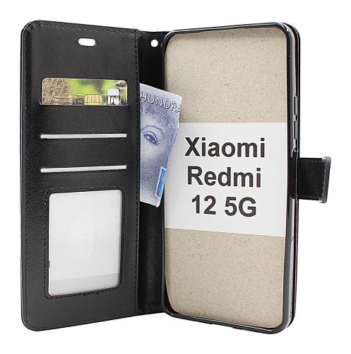 Crazy Horse Wallet Xiaomi Redmi 12 5G