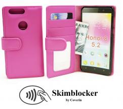 Skimblocker Lommebok-etui Huawei Honor 8