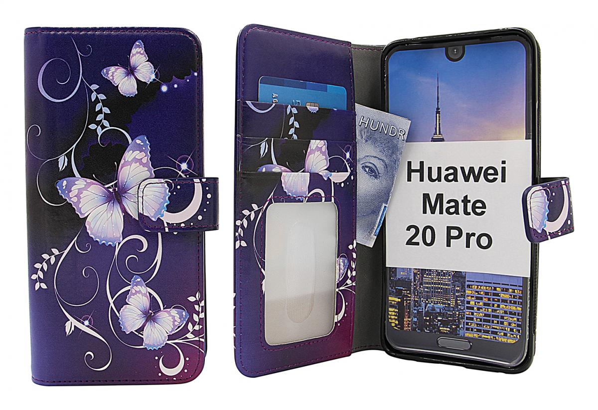 Skimblocker Magnet Designwallet Huawei Mate 20 Pro