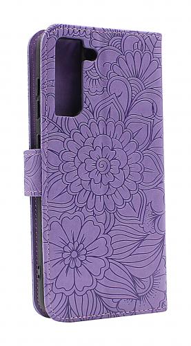 Flower Standcase Wallet Samsung Galaxy S21 FE 5G (SM-G990B)