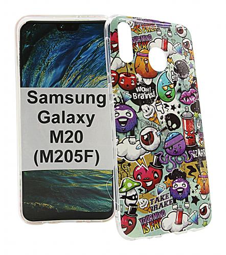 TPU Designdeksel Samsung Galaxy M20 (M205F)