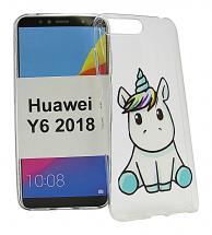 TPU Designdeksel Huawei Y6 2018