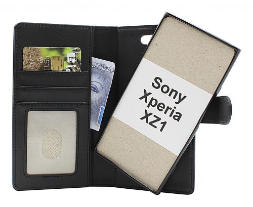 Skimblocker Sony Xperia XZ1 Magnet Lommebok Deksel