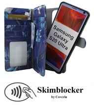 Skimblocker XL Magnet Designwallet Samsung Galaxy S20 Ultra (G988B)