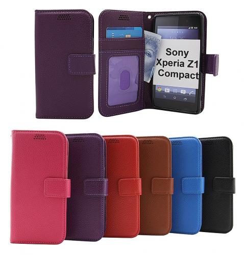 New Standcase Wallet Sony Xperia Z1 Compact (D5503)