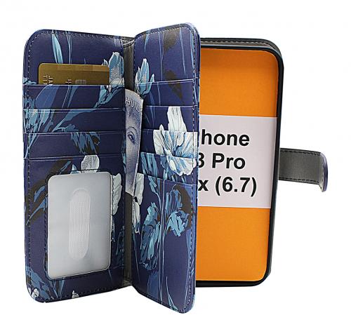 Skimblocker XL Magnet Designwallet iPhone 13 Pro Max (6.7)