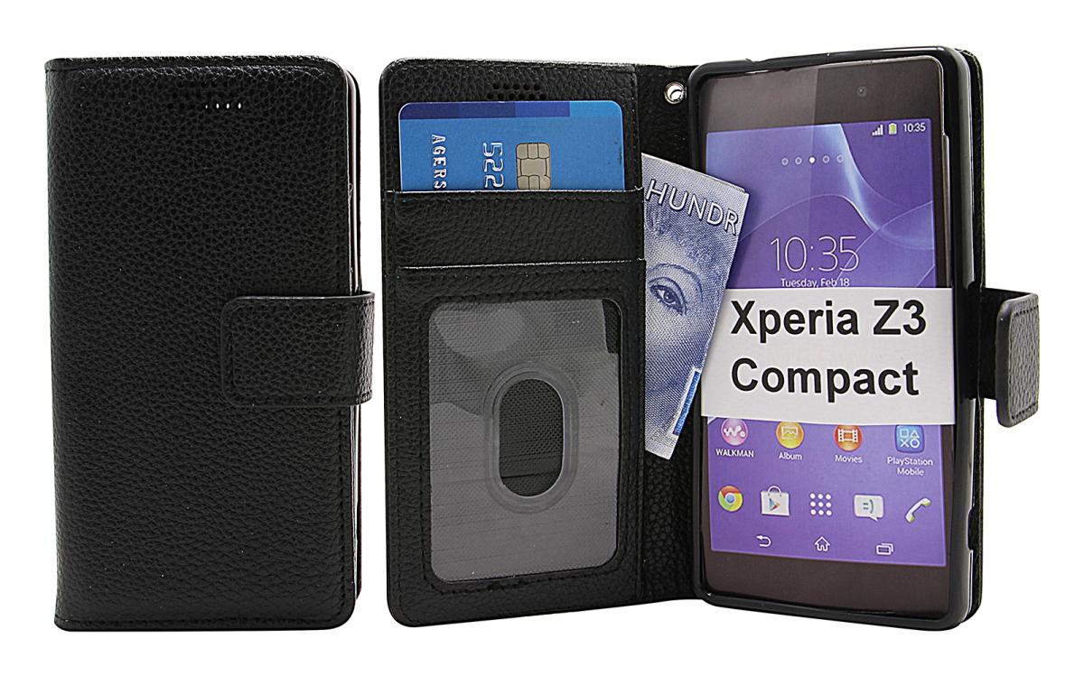New Standcase Wallet Sony Xperia Z3 Compact (D5803)