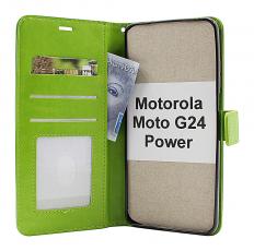 Crazy Horse Wallet Motorola Moto G24 Power