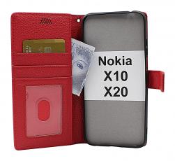 New Standcase Wallet Nokia X10 / Nokia X20