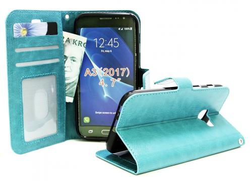 Crazy Horse Wallet Samsung Galaxy A3 2017 (A320F)