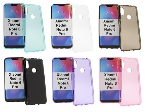 TPU-deksel for Xiaomi Redmi Note 6 Pro