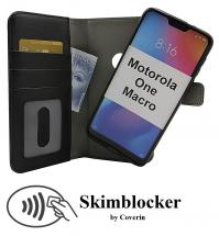 Skimblocker Magnet Wallet Motorola One Macro